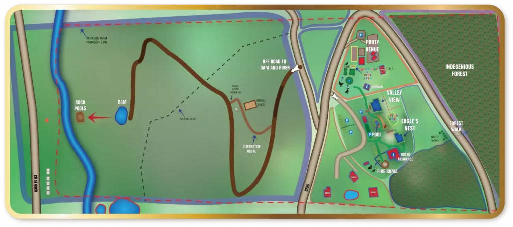 Map of Rocklog farm